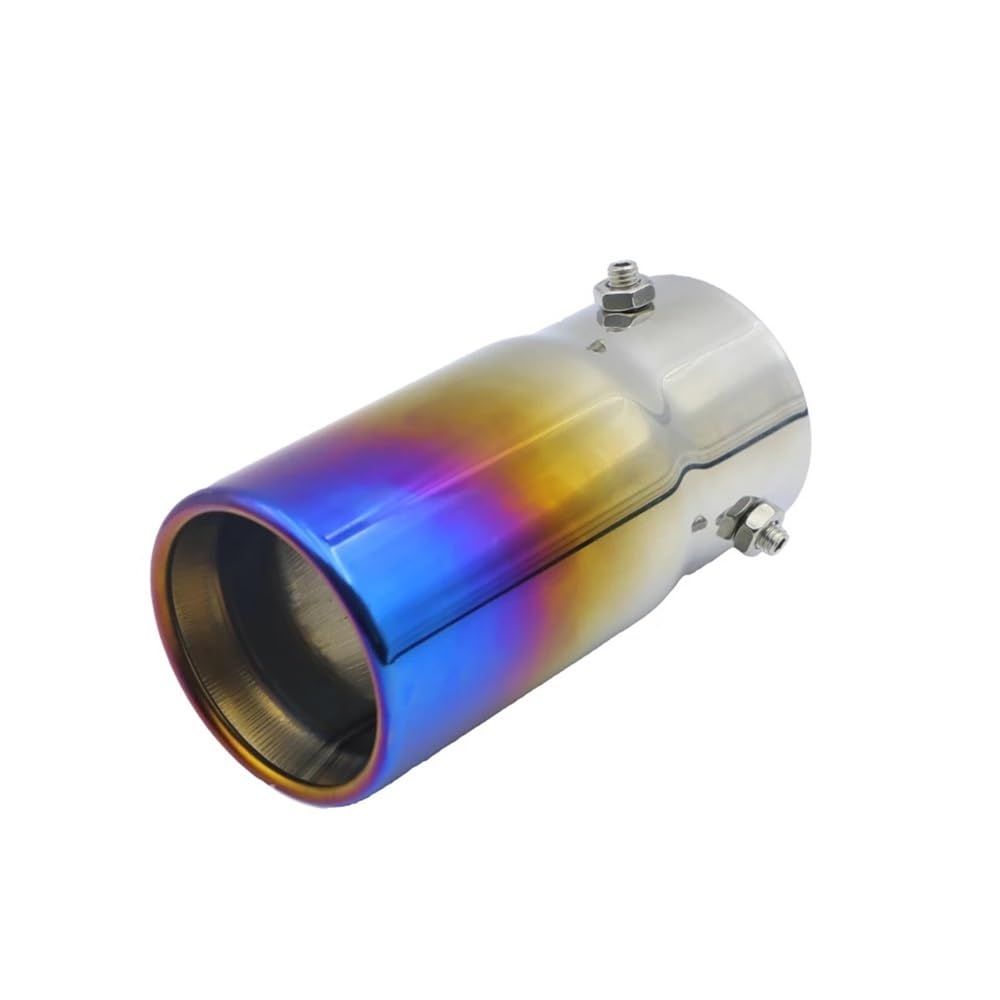 Motorrad Auspuff Schalldämpfer Motorradzubehör Universal 70mm 76mm Auspuff Endschalldämpfer Spitze Auspuffspitzen Rohr Motorrad Auspuff Schalldämpfer Schallwand Motorrad Auspuff Schalldämpfer Motorradzubehör Universal 70mm 76mm Auspuff Endschalldämpfer Spitze Auspuffspitzen Rohr Motorrad Auspuff Schalldämpfer Schallwand von YNGHWU