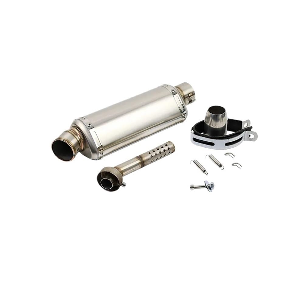 Motorrad Auspuff Schalldämpfer Universal 51mm Motorrad Auspuff Schalldämpfer Motorrad Auspuff Endrohr Schalldämpfer Für PCX125 FZ1N Z900 CBR500R R6 R25 R3 R1 Motorrad Auspuff Schalldämpfer Universal 51mm Motorrad Auspuff Schalldämpfer Motorrad Auspuff Endrohr Schalldämpfer Für PCX125 FZ1N Z900 CBR500R R6 R25 R3 R1 von YNGHWU