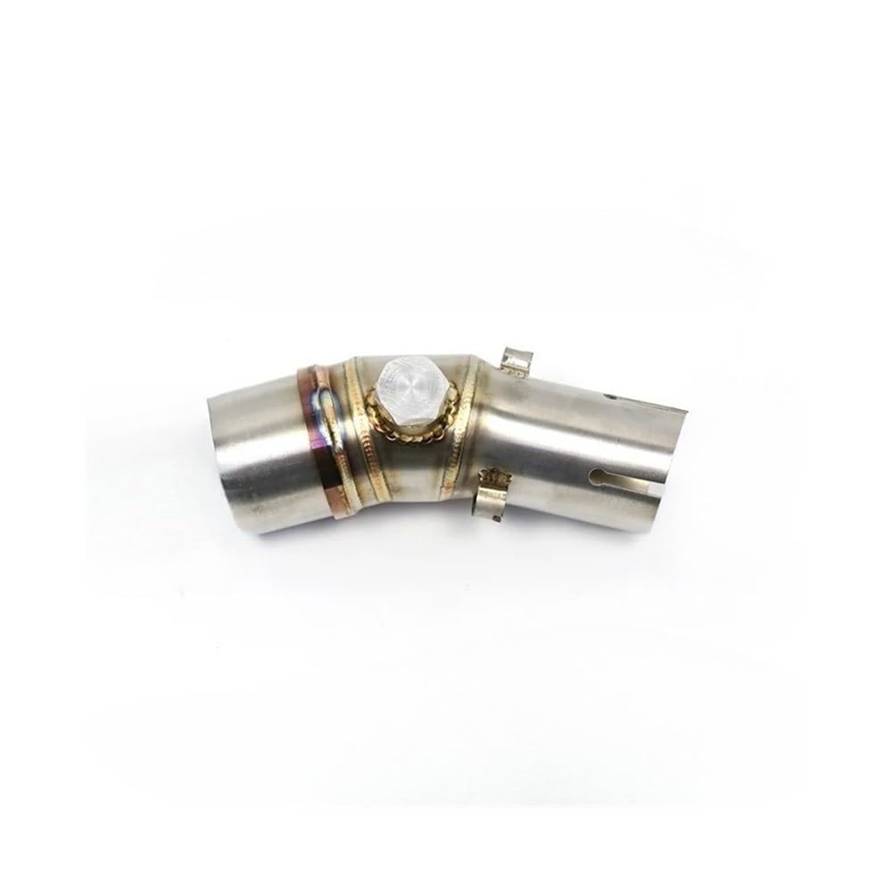 Motorrad Auspuff Schalldämpfer Universal 51mm Motorrad Auspuff Verbindungsrohr Schalldämpfer Auspuffrohr Führungsplatte Für ER6N Für NI&nja 250 Z250 Z250SL R3 Motorrad Auspuff Schalldämpfer Universal 51mm Motorrad Auspuff Verbindungsrohr Schalldämpfer Auspuffrohr Führungsplatte Für ER6N Für NI&nja 250 Z250 Z250SL R3 von YNGHWU