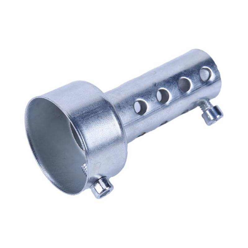 Motorrad Auspuff Schalldämpfer Universal-Motorrad-Auspuffschalldämpfer, Verstellbarer Schalldämpfer, Motorrad-Auspuffschalldämpferrohr, Auspuff-Mittelteil, Verbindungsrohr von YNGHWU