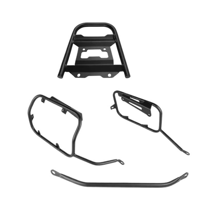 Motorrad Gepäckträger Für TRK702X TRK 702 X Pannier Halterung Motorrad Halterung Gepäck Box Toolbox Unterstützung Halter Rahmen Gepäck Träger Halterung von YNGHWU