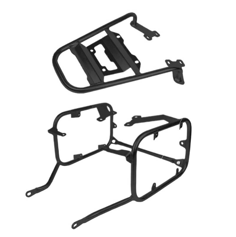 Motorrad Gepäckträger Motorradzubehör Heckbox Gepäckhalterung Montage Heckkoffer Pannier Toolbox Halterung Für NX400 NX 400 2023 2024 von YNGHWU