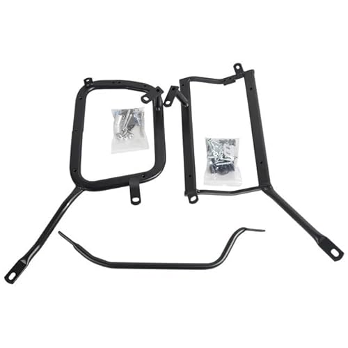 Motorrad Gepäckträger Satteltaschenhalterung Seitliche Gepäckboxhalterung Für TRK 502x TRK502X Gepäckträgerhalterung Seitliche Boxhalterung von YNGHWU