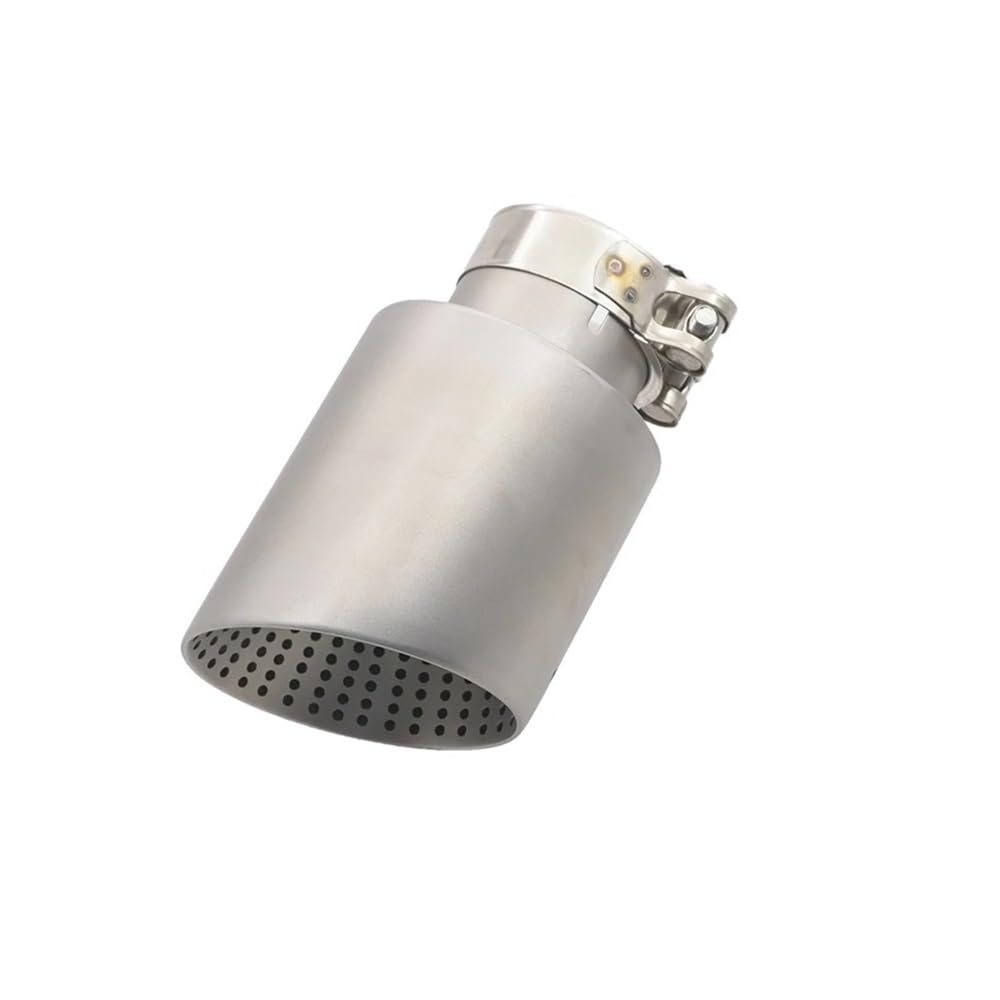 YNGHWU Motorrad Auspuff Schalldämpfer Auspuffspitzen, Rohrsysteme, Zubehör, Soundschwächung, Universal-Schalldämpfer, Edelstahl, Schalldämpferspitze, Auspuff, 63 Mm, 76 Mm YNGHWU Motorrad Auspuff Schalldämpfer Auspuffspitzen, Rohrsysteme, Zubehör, Soundschwächung, Universal-Schalldämpfer, Edelstahl, Schalldämpferspitze, Auspuff, 63 Mm, 76 Mm von YNGHWU