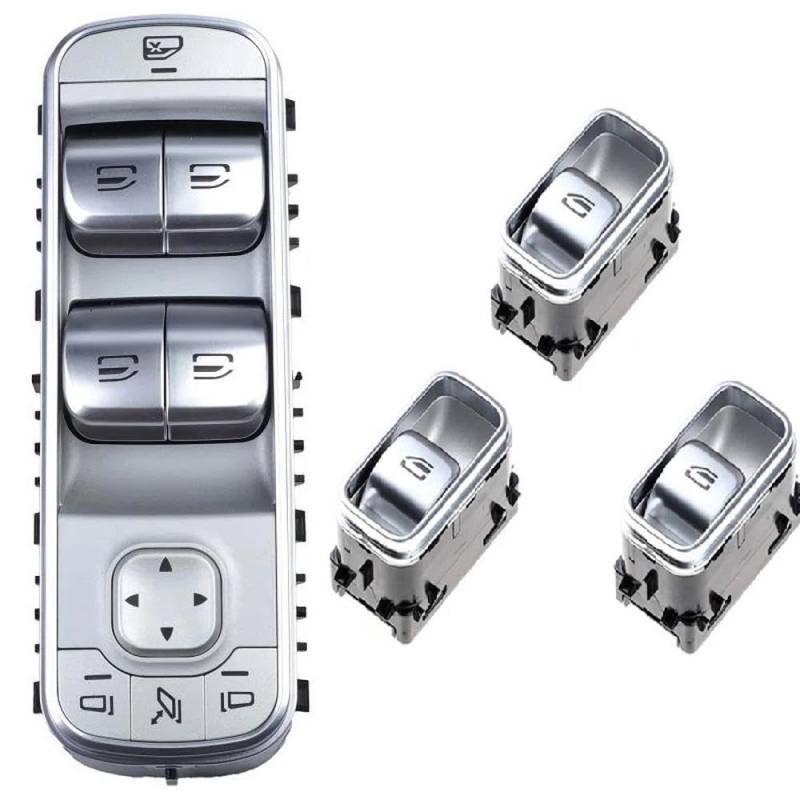 Auto Elektrische Power Lifter Fenster Schalter Taste Für Benz GLS 2019-2021(A Set) von YNMDFWC