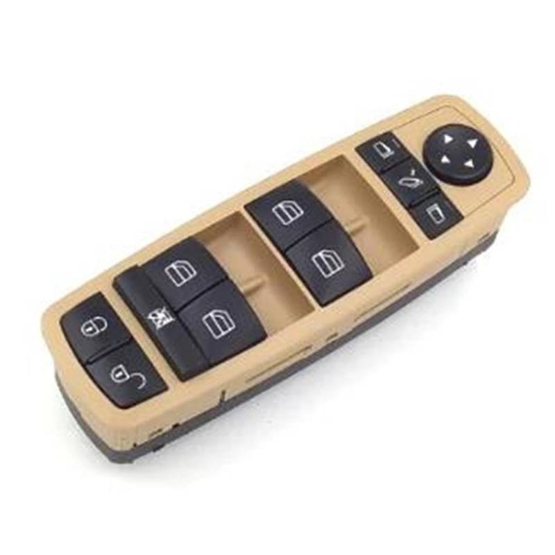 Auto Fenster Controller Schalter Taste Auto Fensterheber Control Schalter Für W169 W251(Off-White) von YNMDFWC