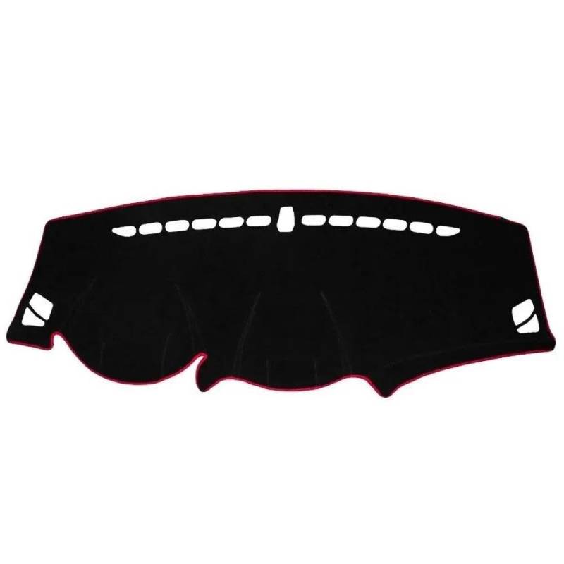 Für Hyundai Tucson LM Ix35 2010-2014 Auto Armaturenbrett Abdeckung Armaturenbrett Matte Sonnenschutz rutschfeste Pad Innenausstattung(Rood) von YNMDFWC