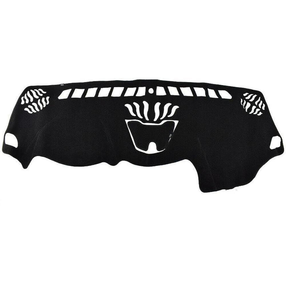 Für Jeep Cherokee 2014-2018 Dashboard Instrument Panel Abdeckung Dash Matte Schwarz Sonnenschirm Teppich Matte von YNMDFWC