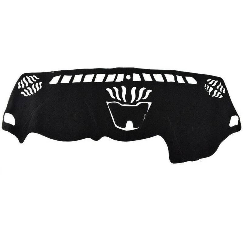Für Jeep Cherokee 2014-2018 Dashboard Instrument Panel Abdeckung Dash Matte Schwarz Sonnenschirm Teppich Matte von YNMDFWC