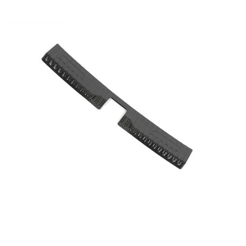 Für Jietu J7 2025-2024 Hinten Schutz Platte Edelstahl Stamm Schutz Dekorative Streifen Schwarz Autoteile(Inside) von YNMDFWC