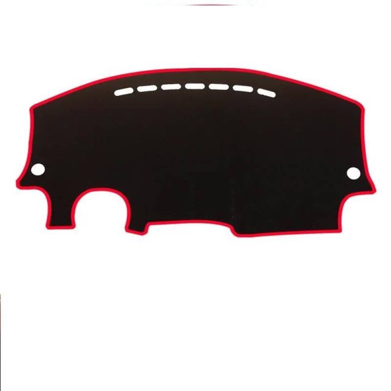 Für Käfer 1998 1999 2000-2007 2008 2009 2010 Armaturenbrettmatte Armaturenbrettabdeckung Dashmat Pad Teppich Autozubehör(Rood,LHD) von YNMDFWC