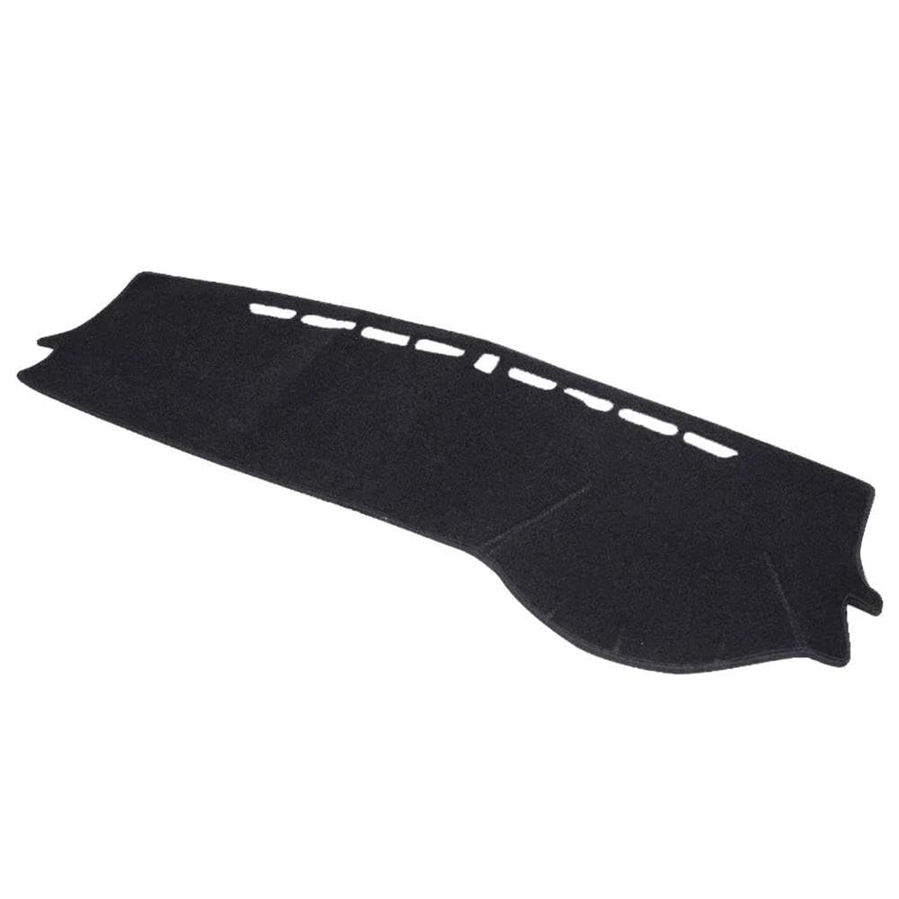 Für Kia Forte K3 2019 2020 2021 2022 Schwarzes Polyester-Armaturenbrett-Abdeckungs-Matte-Pad Rechtslenker Für Kia Forte K3 2019 2020 2021 2022 Schwarzes Polyester-Armaturenbrett-Abdeckungs-Matte-Pad Rechtslenker von YNMDFWC