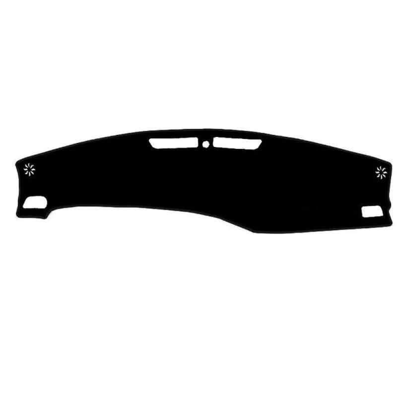 Für Kia K5 2020-2023 Dashmat Sonnenschirm Schützen Teppich Zubehör Auto Dashboard Abdeckung Matte Pad(Black,LHD) von YNMDFWC