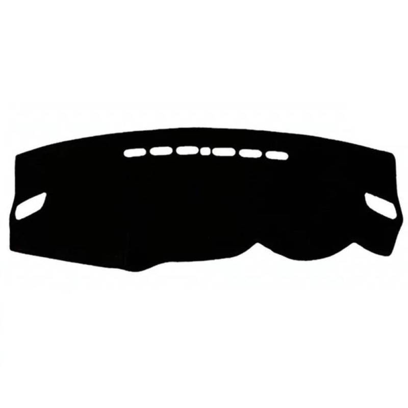 Für Mitsubishi Outlander 2013-2021 Auto Dashmat Dashboard Abdeckung Matte Armaturenbrett Sonnenschirm Schützen Teppich Zubehör(Black,RHD) von YNMDFWC
