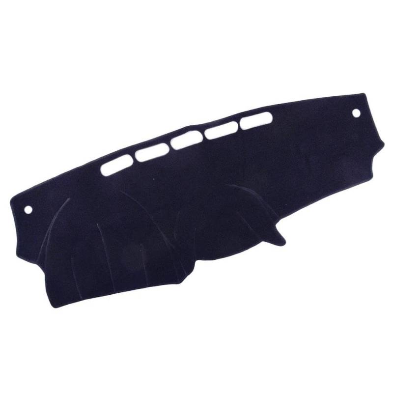 Für Nissan Versa 2012-2018 Linkslenker Neues Schwarzes Polyester-Auto-Innenarmaturenbrett-Anti-Rutsch-Abdeckung Armaturenbrett-Matte von YNMDFWC