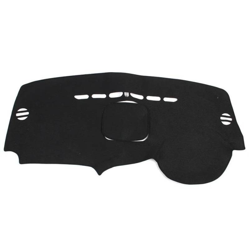 Für Peugeot 3008 2013~2015 LHD Auto Black Pad Armaturenbrettabdeckung Anti-Rutsch-Matte Dashmatte Sonnenschutz-Dashmat Autozubehör von YNMDFWC