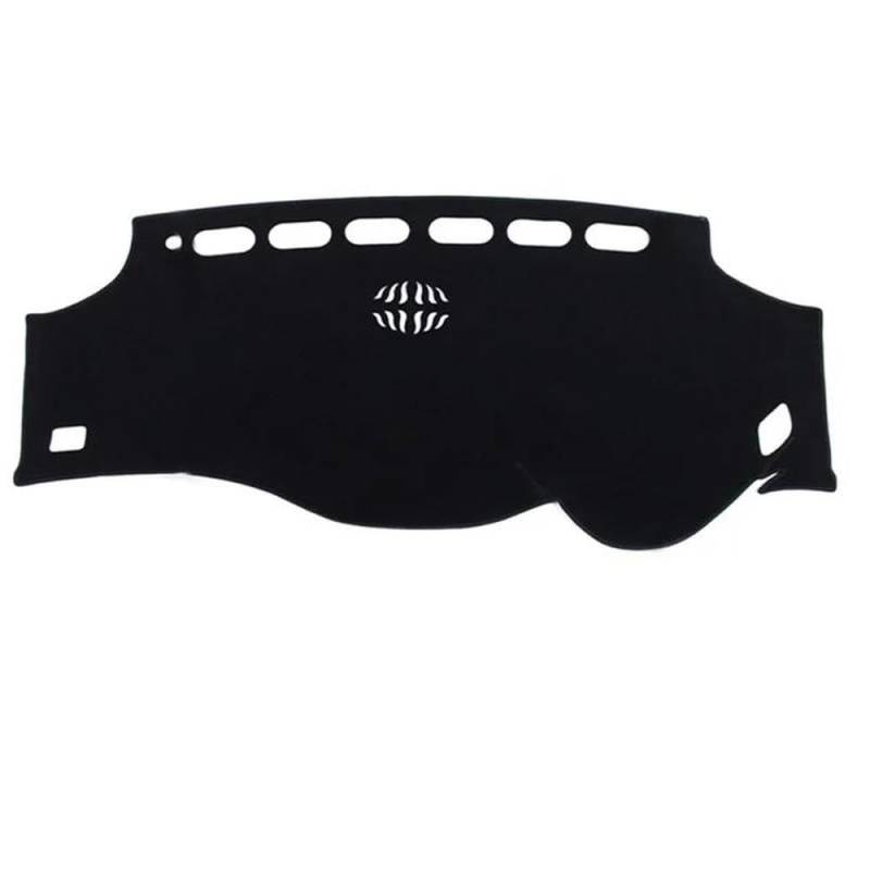 Für Toyota Alphard Vellfire 2008-2017 Dashmat Dashboard Abdeckung Matte Pad Sonnenblende Armaturenbrett Teppich Auto Zubehör(Black,RHD) von YNMDFWC