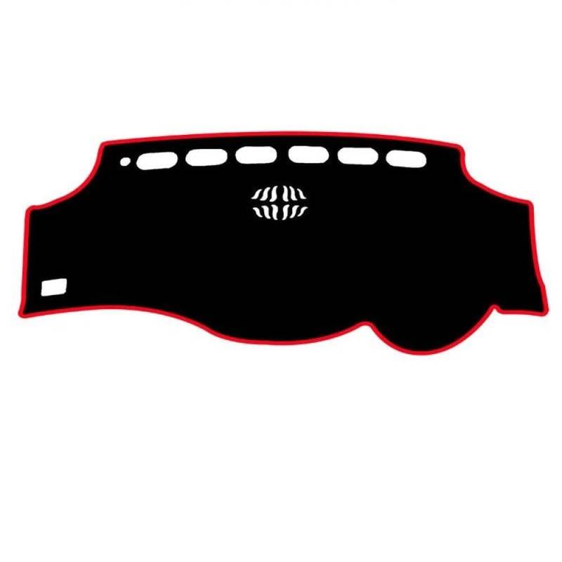 Für Toyota Alphard Vellfire 2008-2017 Dashmat Dashboard Abdeckung Matte Pad Sonnenblende Armaturenbrett Teppich Auto Zubehör(Rood,RHD) von YNMDFWC