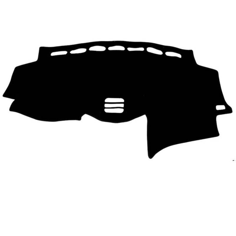 Für Toyota Harrier XU30 2004-2013 DashMat Dashboard Abdeckung Matte Pad Sonnenschirm Teppich Kissen Auto Zubehör(Black,LHD) von YNMDFWC