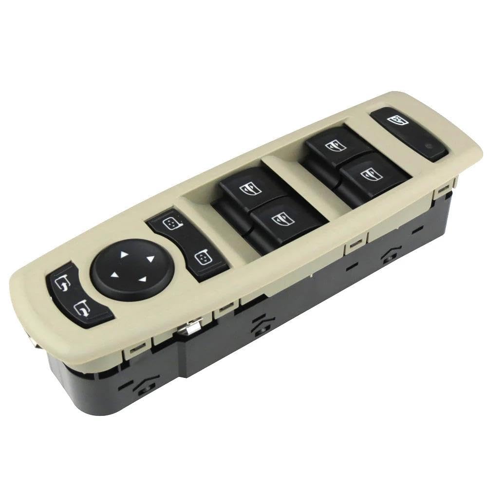 Schalterknopf Für Elektrischen Fensterheber Für Renault 2008-2016(Beige) von YNMDFWC