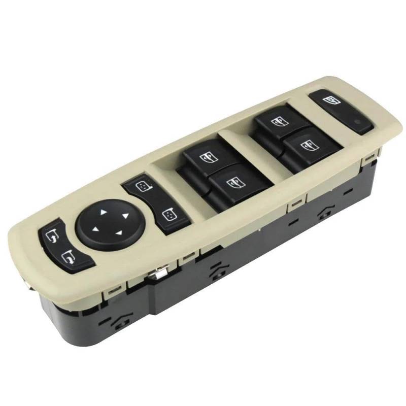 Schalterknopf Für Elektrischen Fensterheber Für Renault 2008-2016(Beige) von YNMDFWC