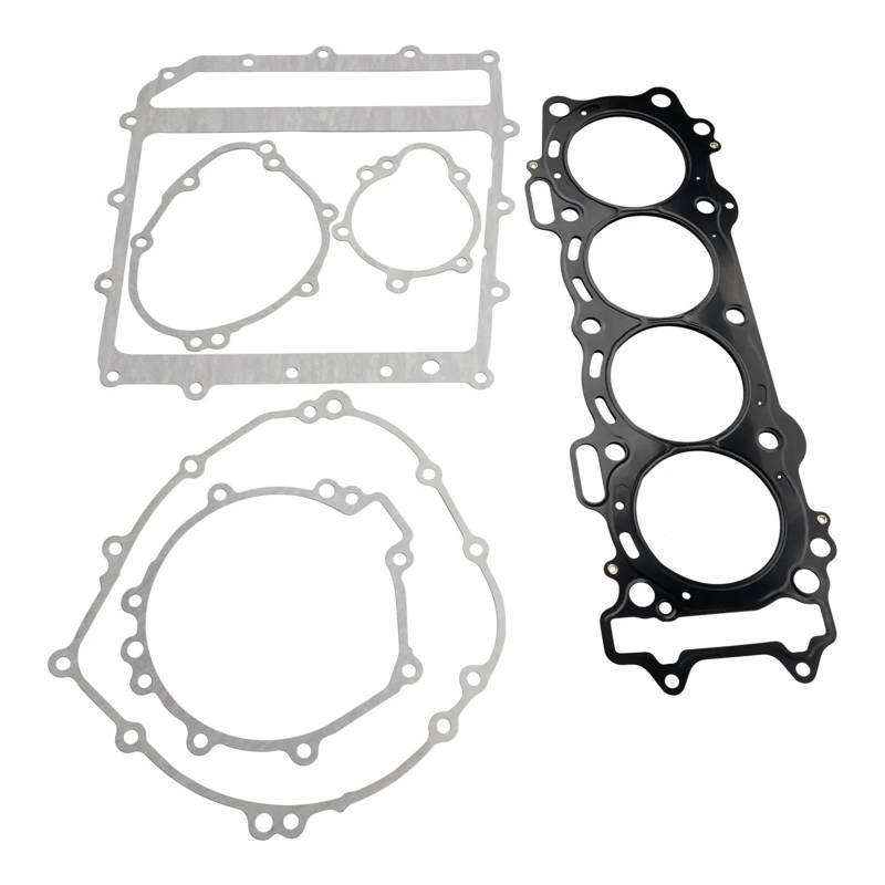 Motorrad Kurbelgehäuse Motor Abdeckungen Zylinder Dichtung Kits Set for Ninja ZX-10R ZX10R ZX1000 2008-2010 von YNMPDUPQ