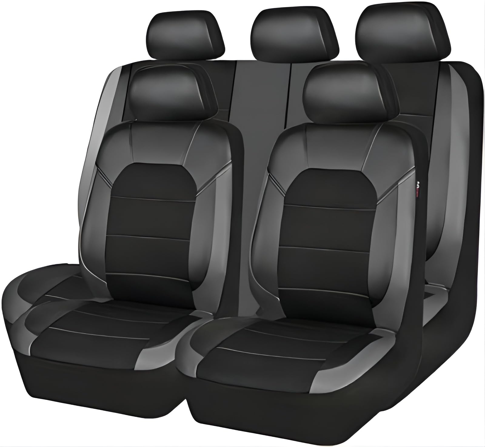 YNNBJX Leder Auto Sitzbezüge für Renault Clio V 2019-2023, Wasserdichtes VerschleißFest Leder Auto Sitzschutz Sitzbezug Schonbezüge Sets,A/Grey YNNBJX Leder Auto Sitzbezüge für Renault Clio V 2019-2023, Wasserdichtes VerschleißFest Leder Auto Sitzschutz Sitzbezug Schonbezüge Sets,A/Grey von YNNBJX