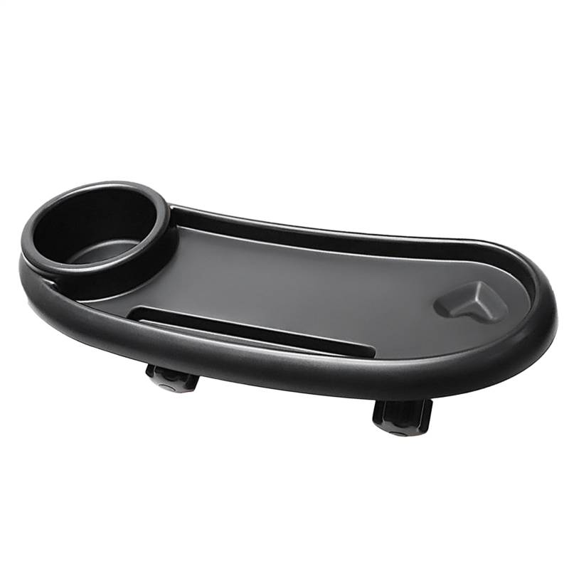 YNPQTDS Kinderwagen Tablett Snacktablett Kinderwagen Snack Tablett Für Kinderwagen ABS 3-in 1 Getränkehalter Mit Verstellbarem Clip Kinderwagen Telefonhalter Für Outdoor von YNPQTDS