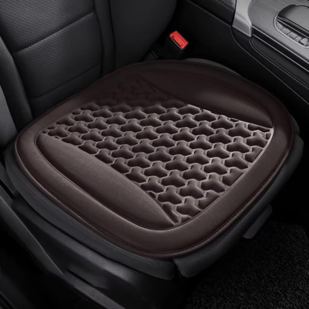 YNQP Autositzbezug Sommer 3D Atmungsaktives Eisseide Autositzkissen Konvexes Design, für Hyundai Mistra 2.Generation 2021-2025 Autozubehör,Brown-Front Padx1 YNQP Autositzbezug Sommer 3D Atmungsaktives Eisseide Autositzkissen Konvexes Design, für Hyundai Mistra 2.Generation 2021-2025 Autozubehör,Brown-Front Padx1 von YNQP