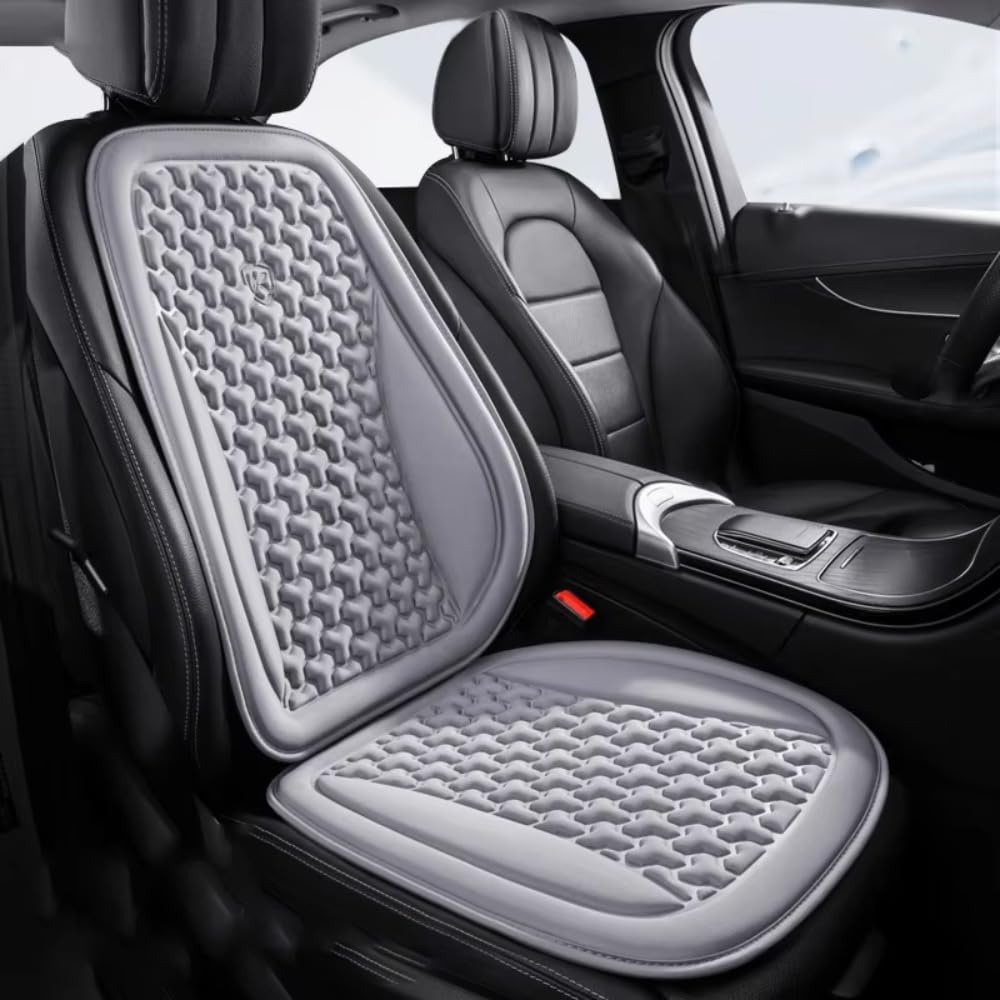 YNQP Autositzbezug Sommer 3D Atmungsaktives Eisseide Autositzkissen Konvexes Design, für Hyundai Mistra 2.Generation 2021-2025 Autozubehör,Grey-Front SetX1 YNQP Autositzbezug Sommer 3D Atmungsaktives Eisseide Autositzkissen Konvexes Design, für Hyundai Mistra 2.Generation 2021-2025 Autozubehör,Grey-Front SetX1 von YNQP