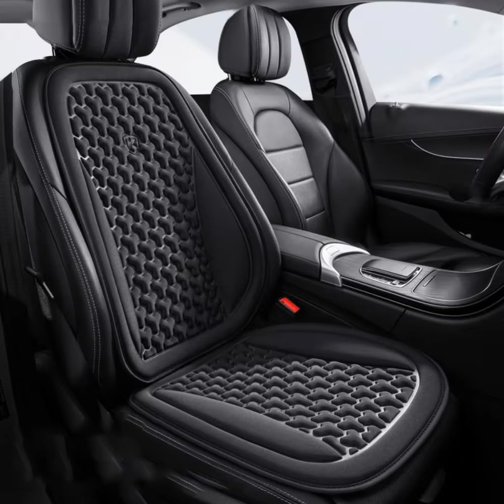 YNQP Autositzbezug Sommer 3D Atmungsaktives Eisseide Autositzkissen Konvexes Design, für Hyundai Sonata 10th 2020 2021-2025 Autozubehör,Black-Front SetX1 YNQP Autositzbezug Sommer 3D Atmungsaktives Eisseide Autositzkissen Konvexes Design, für Hyundai Sonata 10th 2020 2021-2025 Autozubehör,Black-Front SetX1 von YNQP