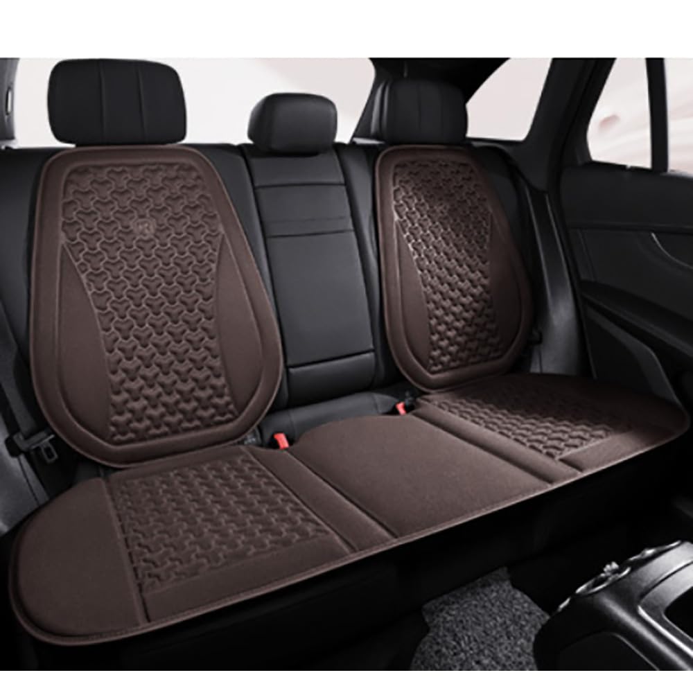 YNQP Autositzbezug Sommer 3D Atmungsaktives Eisseide Autositzkissen Konvexes Design, für Hyundai loniq Plug-in Hybrid 2000-2025 Autozubehör,Brown-Back SetX1 YNQP Autositzbezug Sommer 3D Atmungsaktives Eisseide Autositzkissen Konvexes Design, für Hyundai loniq Plug-in Hybrid 2000-2025 Autozubehör,Brown-Back SetX1 von YNQP