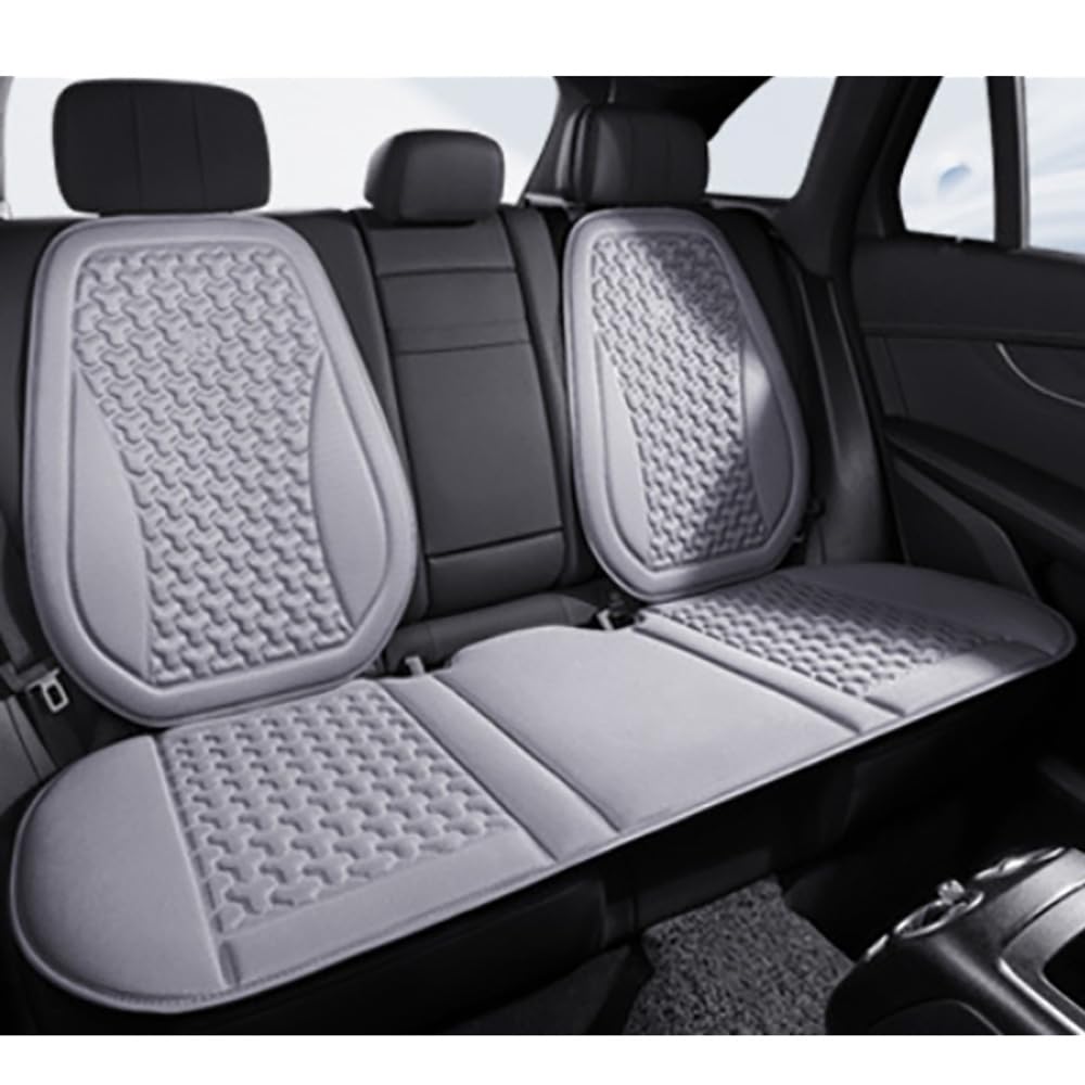 YNQP Autositzbezug Sommer 3D Atmungsaktives Eisseide Autositzkissen Konvexes Design, für Hyundai loniq Plug-in Hybrid 2000-2025 Autozubehör,Grey-Back SetX1 YNQP Autositzbezug Sommer 3D Atmungsaktives Eisseide Autositzkissen Konvexes Design, für Hyundai loniq Plug-in Hybrid 2000-2025 Autozubehör,Grey-Back SetX1 von YNQP