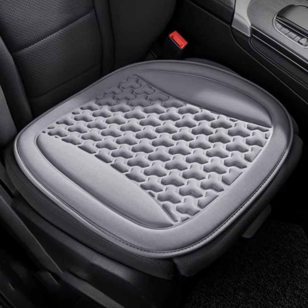 YNQP Autositzbezug Sommer 3D Atmungsaktives Eisseide Autositzkissen Konvexes Design, für Hyundai loniq Plug-in Hybrid 2000-2025 Autozubehör,Grey-Front Padx1 YNQP Autositzbezug Sommer 3D Atmungsaktives Eisseide Autositzkissen Konvexes Design, für Hyundai loniq Plug-in Hybrid 2000-2025 Autozubehör,Grey-Front Padx1 von YNQP