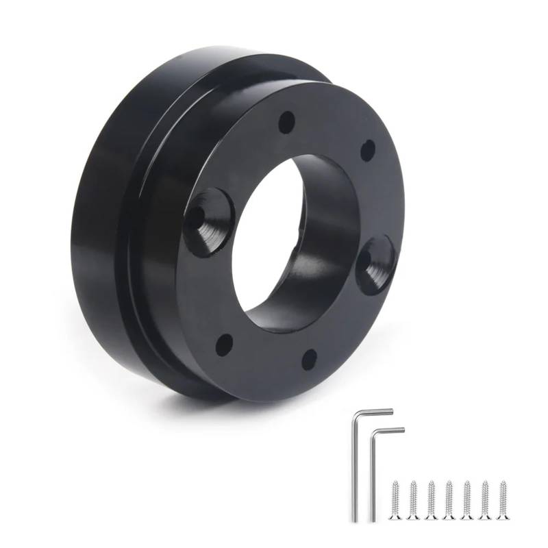 Lenkradnaben,Lenkradnaben Adapter 13/14 Zoll Lenkrad-Adapterplatte, 70 Mm PCD, Rennlenkrad, Autospiel-Modifikation, Passend Für Logitech G29 G920 G923(Black) von YNZUNMY