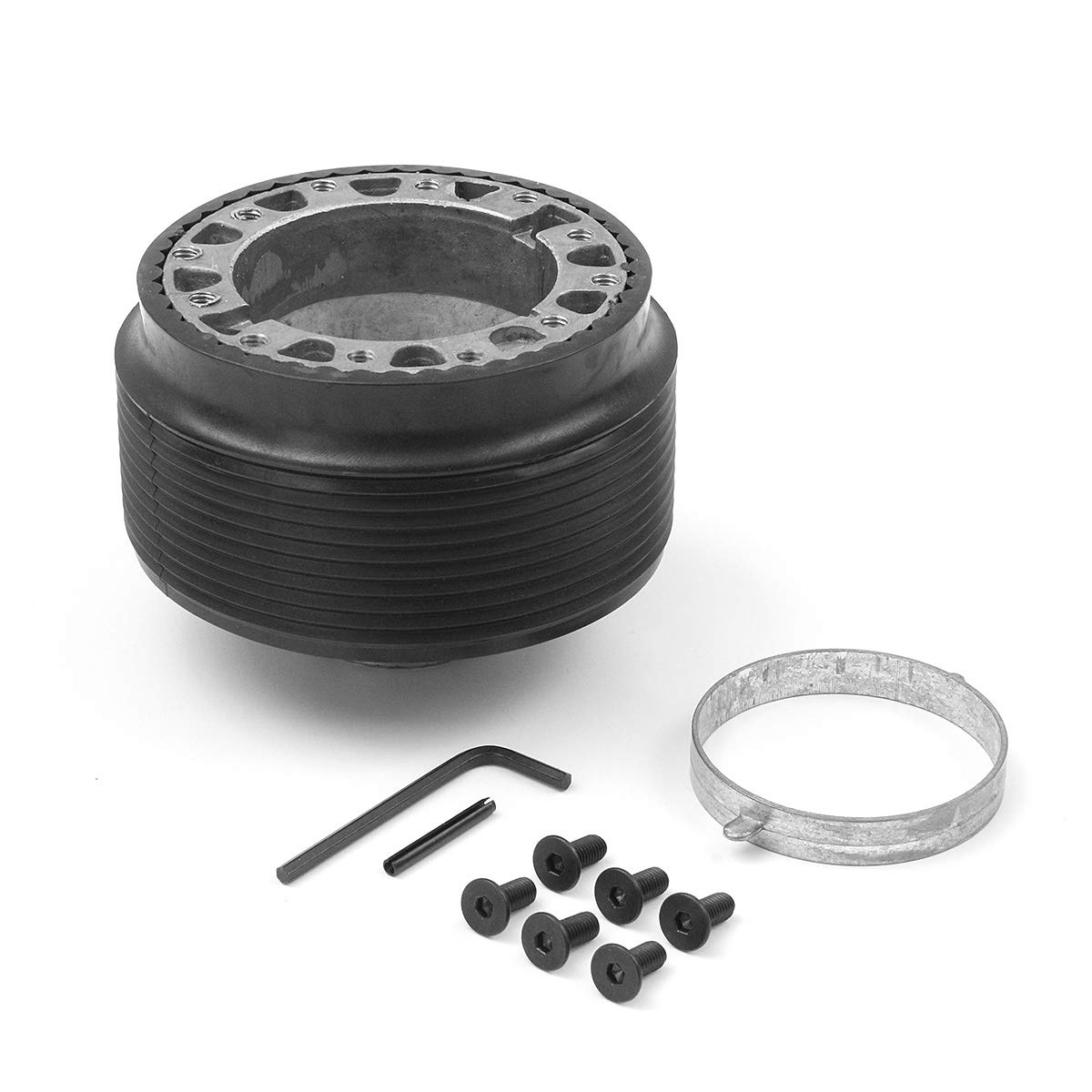 Lenkradnaben,Lenkradnaben Adapter Auto-Rennsteuerungs-Lenkrad Quick-Release-Hub-Adapter-Snap-Aus-Kit 36 Spline Lenkradnaben,Lenkradnaben Adapter Auto-Rennsteuerungs-Lenkrad Quick-Release-Hub-Adapter-Snap-Aus-Kit 36 Spline von YNZUNMY