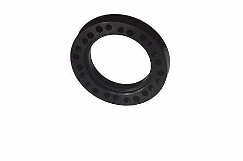 Lenkradnaben,Lenkradnaben Adapter Universal-Lenkrad-Nabe 1/2 Zoll Spacer Lenkrad Hub Boss Kit Adapter Spacer schwarz/Gold/Silber/lila/rot(Black) von YNZUNMY