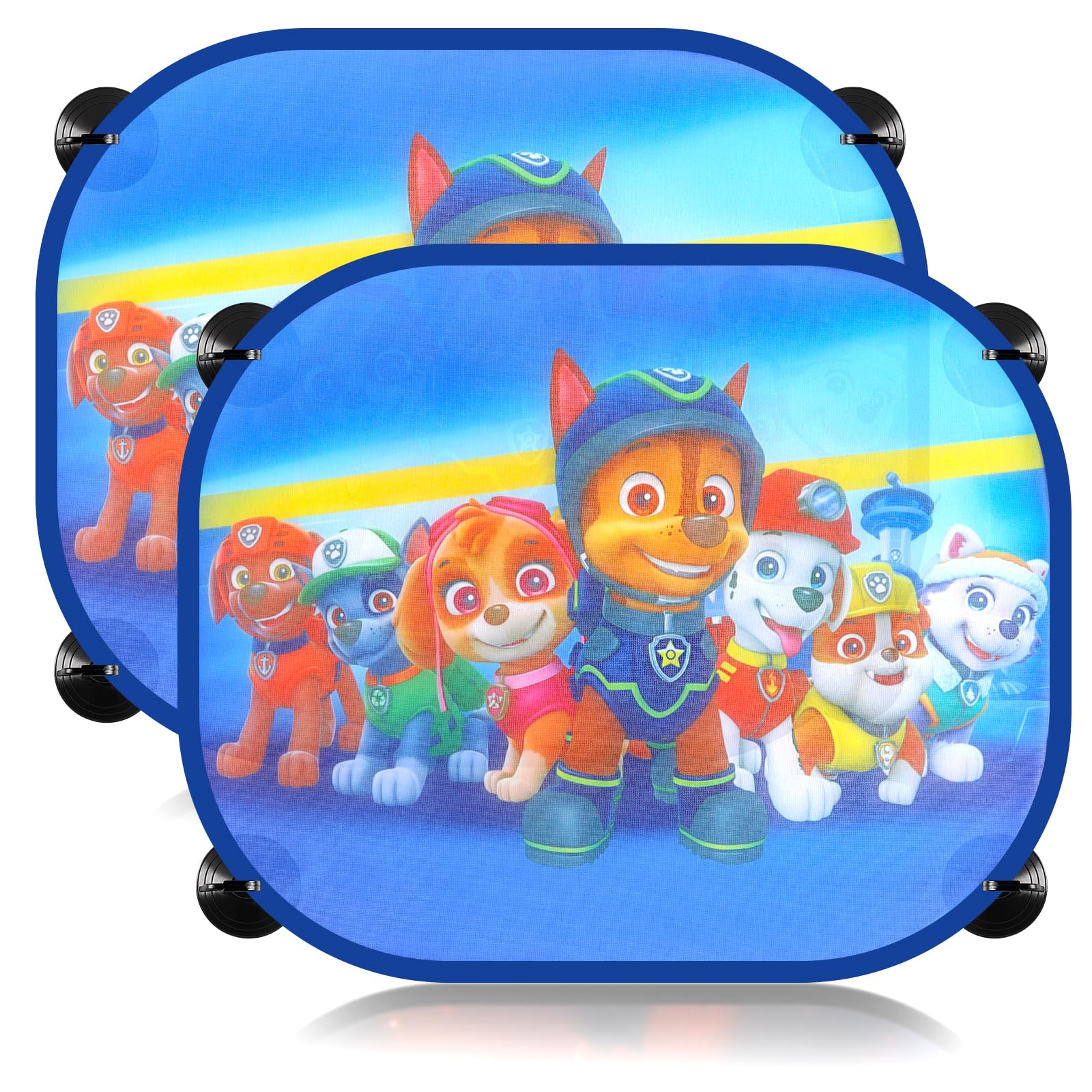 Dog Patrol Sonnenschutz Auto Baby, Seitenvorhänge Dog Patrol Boy, Dog Patrol Sonnenschutz Auto 2 Stück 43x36 cm Saugnapf Sonnenblende Kinder Auto Fenster Sonnenschutz, Boy, Blue Dog Patrol Sonnenschutz Auto Baby, Seitenvorhänge Dog Patrol Boy, Dog Patrol Sonnenschutz Auto 2 Stück 43x36 cm Saugnapf Sonnenblende Kinder Auto Fenster Sonnenschutz, Boy, Blue von YOILIK