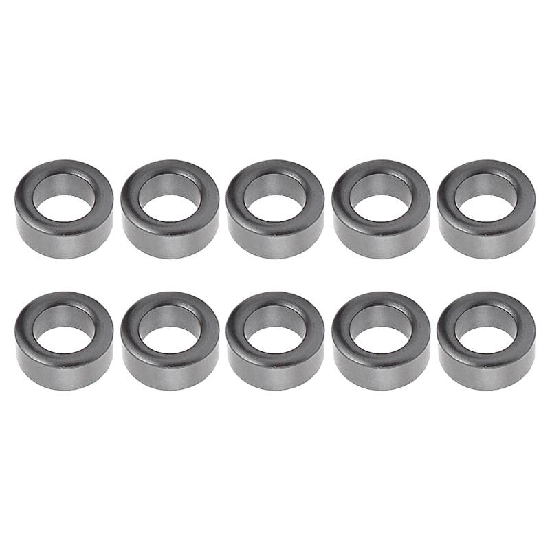 YOKIVE 10 Stück Toroid-Ferritkern, Leistungstransformator-Ferrit-Toroidkerne, Unterdrückung von Störungen, gut für Induktivitätsspulen (Dunkelgrau, 22,5 x 13,5 x 10 mm) von YOKIVE