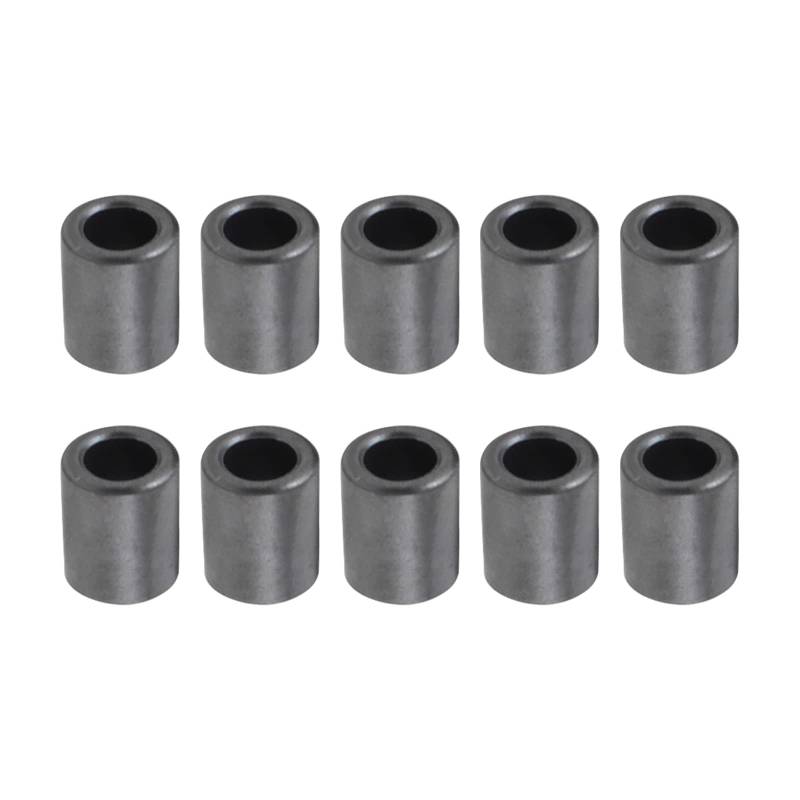 YOKIVE 10Stk Toroid Ferritkern Ferritringe Toroidkern Gut für Filter Spulen Leistungswandler (Dunkel Grau 12mm x 7mm x 15mm) von YOKIVE