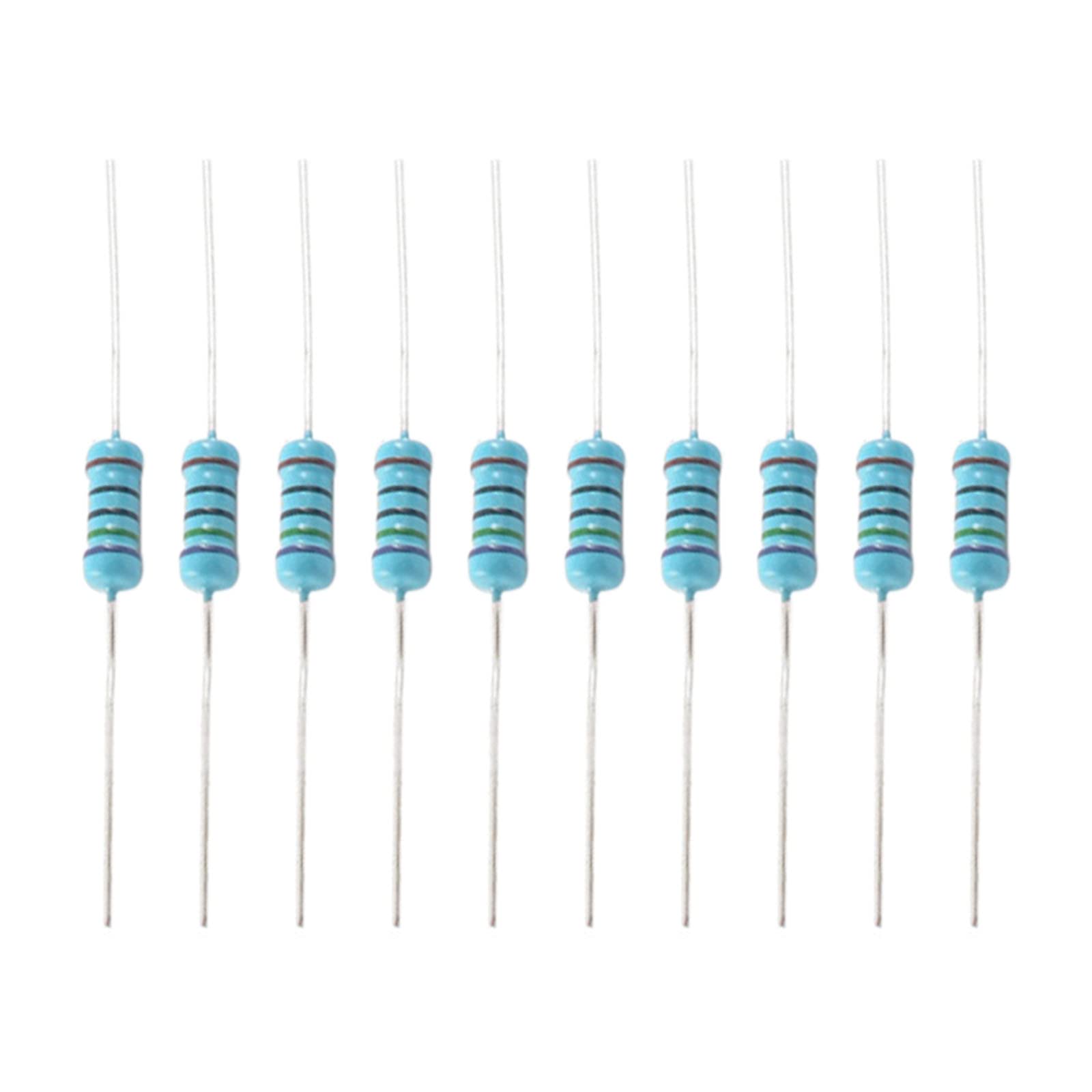 YOKIVE 30Stk Metall Folie Widerstand Widerstände Sortiment Kit mit 1W 1% Toleranz 75 Ohm Flammsicher Axiale Leitung Gut für DIY Elektronische Projekte YOKIVE 30Stk Metall Folie Widerstand Widerstände Sortiment Kit mit 1W 1% Toleranz 75 Ohm Flammsicher Axiale Leitung Gut für DIY Elektronische Projekte von YOKIVE