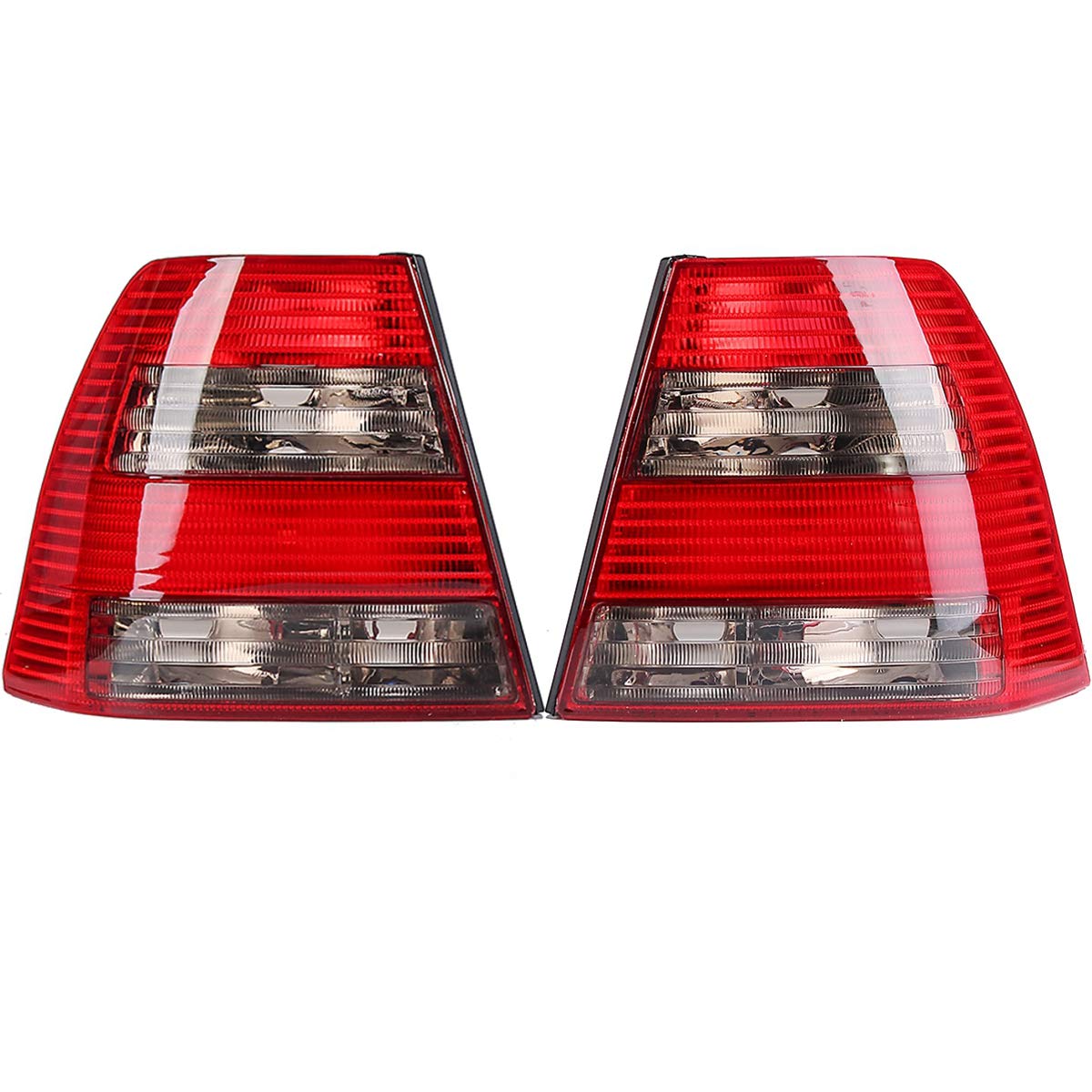 YONGYAO Paar Auto Rücklicht Bremsleuchte Rot 401341673737 für VW Jetta/Bora MK4 Limousine (Nicht original) von YONGYAO
