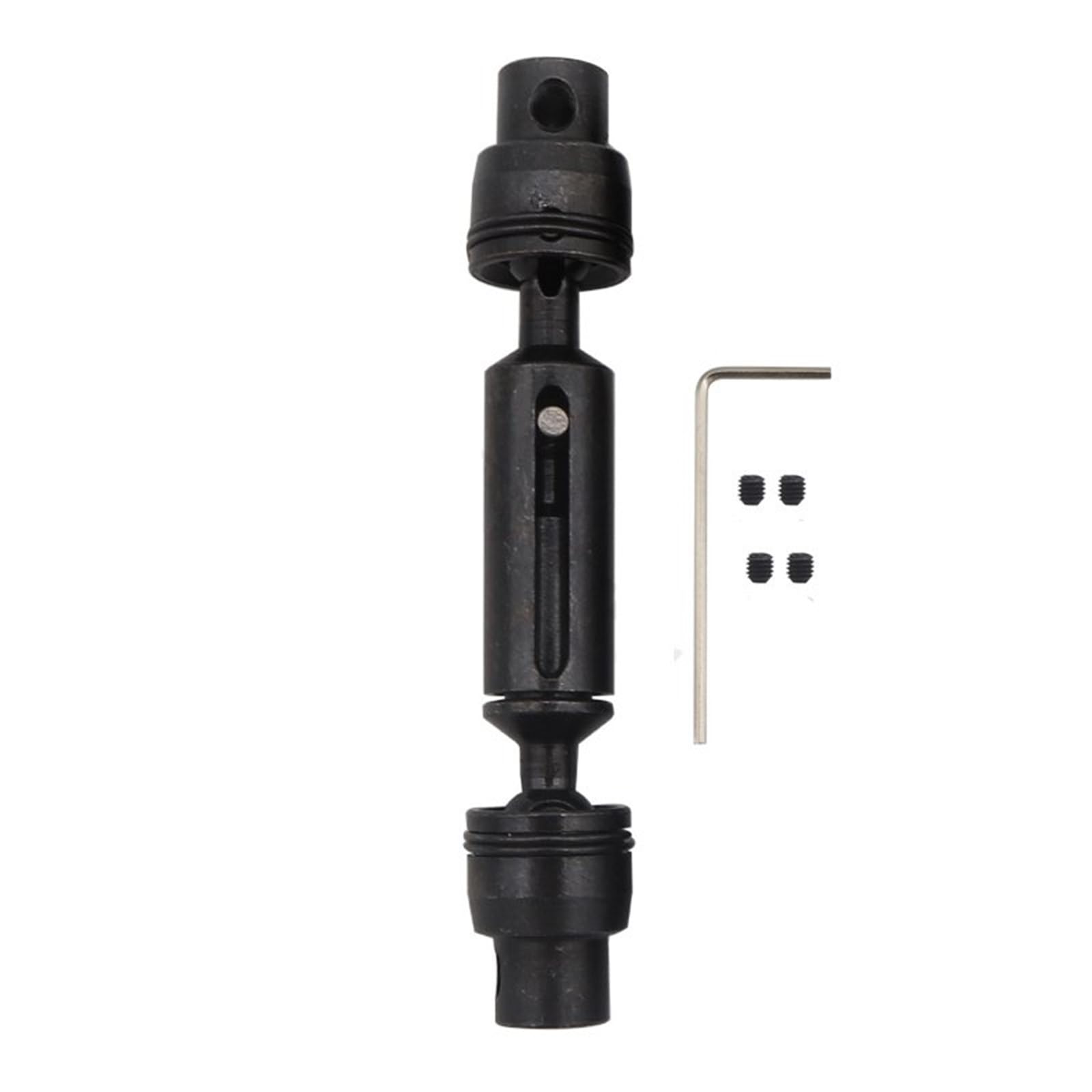 RC Antriebswelle Für WPL D42 D12 B24 B36 B1 B16 C1 C14 C24 C34 Für JJRC Q65 Q60 Q61 Für MN D90 D91 Für MN99S Für Henglong 4WD 6WD Metallantriebswelle RC Auto Upgrade Ersatzteile(Black,For D12) von YONMFRDS