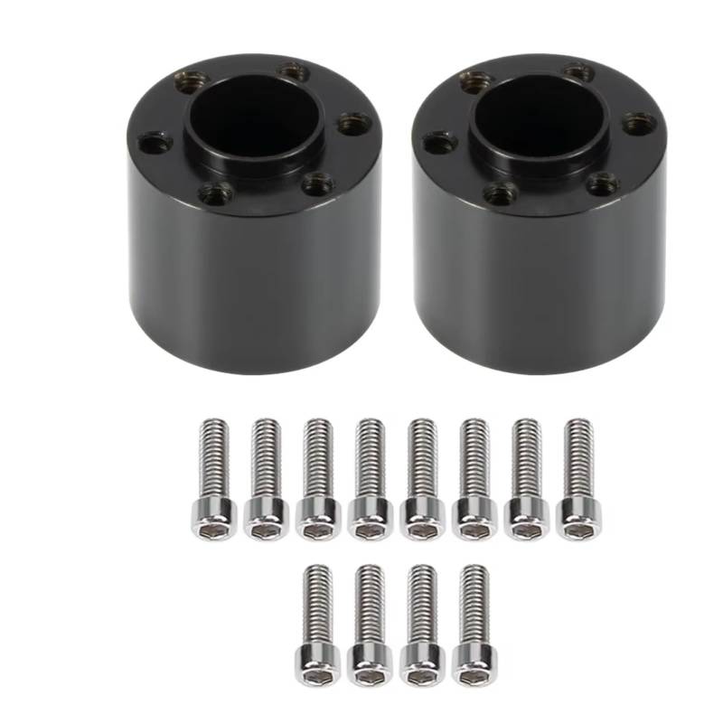 YONMFRDS Für Axial Für SCX10 Für Capra Für TRX4 Für TRX6 1/10 VS4-10 Gen8 1,9 2,2 Beadlock-Räder Messinggewichte Radnaben-Sechskant-Erweiterungsadapter RC Crawler RC Auto Upgrade Teile(18MM 2PCS) von YONMFRDS
