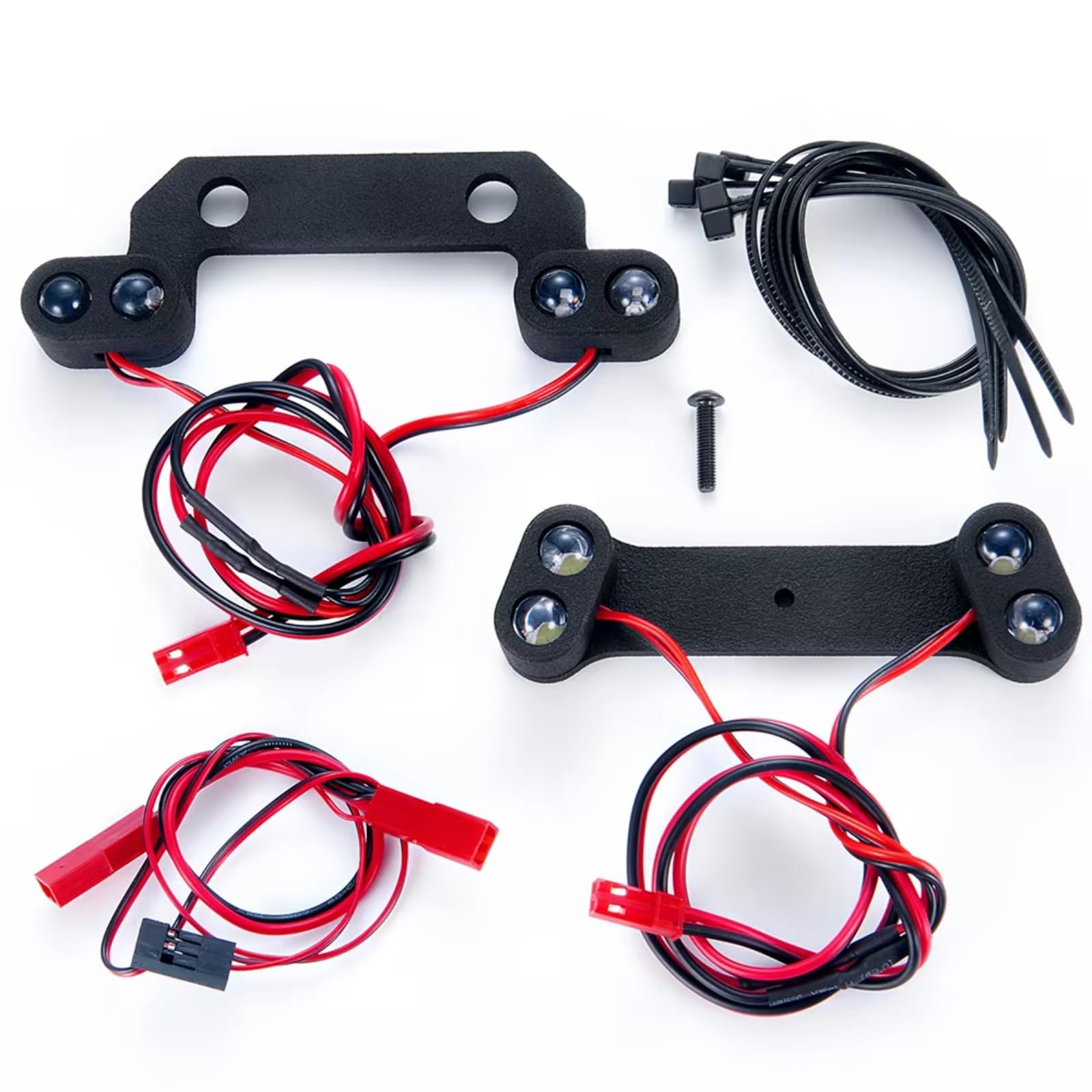 YONMFRDS Für E-Revo 2.0 86086-4 1/10 Front-Rücklicht-Leuchten Mit Halterungssatz RC-Auto-Upgrade-Zubehör Ersatzteile Rc Licht Leuchtenset Kit YONMFRDS Für E-Revo 2.0 86086-4 1/10 Front-Rücklicht-Leuchten Mit Halterungssatz RC-Auto-Upgrade-Zubehör Ersatzteile Rc Licht Leuchtenset Kit von YONMFRDS