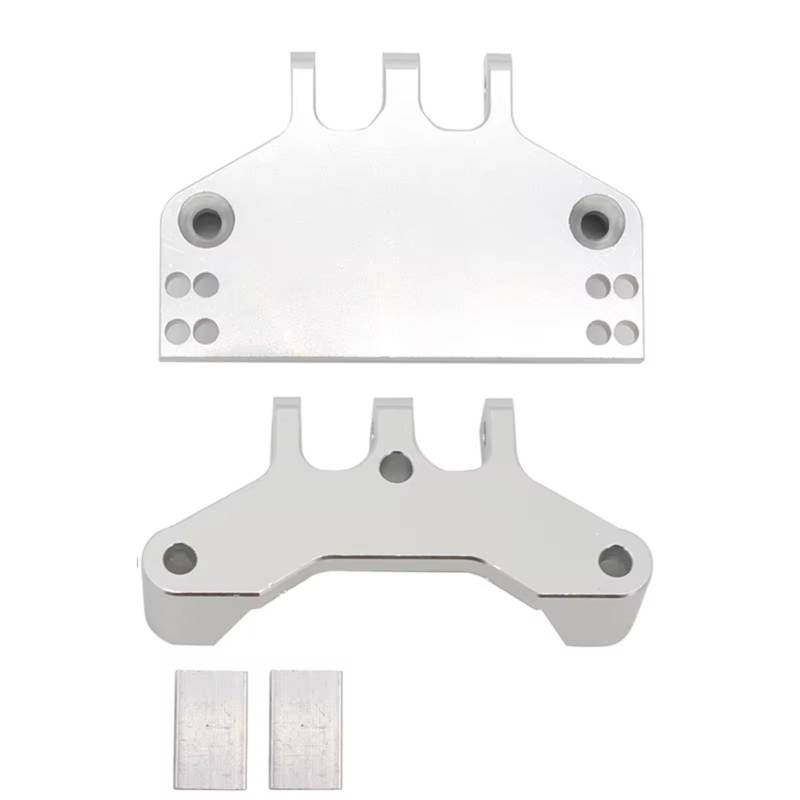 YONMFRDS Für MN MN86 MN86S MN86KS MN86K Für MN128 4WD G500 Crawler Metall Lenkgetriebe Halterung Servo Basis Für Sitz RC Auto Modifiziertes Zubehör RC Auto Upgrade Teile(White) von YONMFRDS