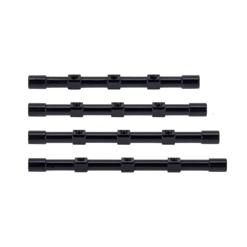 YONMFRDS Für SCX10 Für TRX4 90046 1/10 Gspeed V4 Für LCG Rigs Sporty Comp Builds DIY Aluminium Karosseriehalterung Querträger Hosenträger 67mm70mm75mm78mm RC Auto RC Auto Upgrade Teile(Black,ABCD) von YONMFRDS
