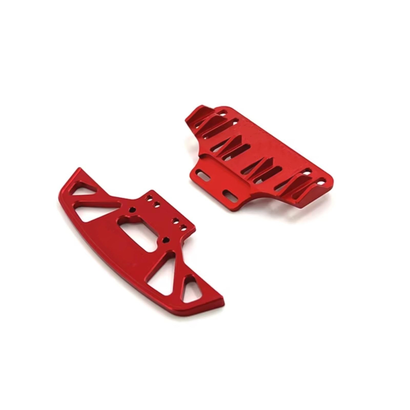YONMFRDS Für WLtoys 284010 284131 K989 K979 K969 P929 P939 1/28 Metall Vorderen Und Hinteren Stoßfänger RC Auto Upgrade Teile Zubehör RC Auto Upgrade Teile(Red) von YONMFRDS