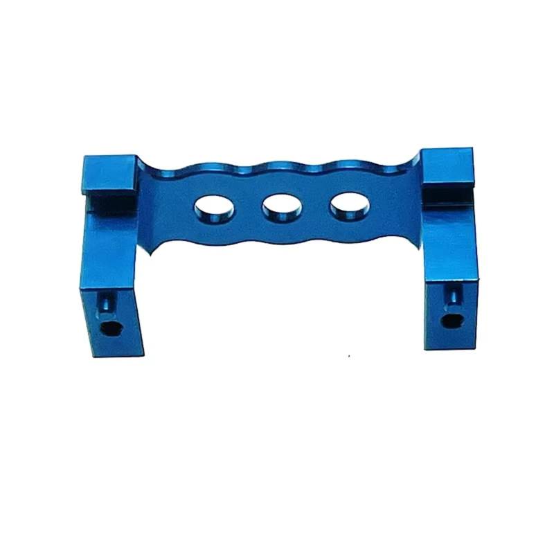 YONMFRDS Für Wltoys 144001 124016-17-18 124019 Lenkgetriebe Feste Basis Lenkgetriebe Für Sitz Drücken Ersatzteile RC Auto Upgrade Zubehör RC Auto Upgrade Teile(Blue) von YONMFRDS
