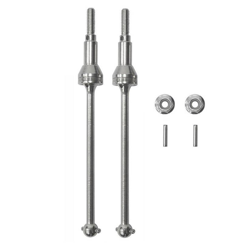 YONMFRDS RC Antriebswelle Für HBX Für Haiboxing 905A 901A 903A Getriebewelle Metall Vorne Hinten Antriebswelle CVD Antriebswelle Dogbone 1/12 RC Auto Ersatzteile Upgrade Zubehör(Front Drive Shaft) von YONMFRDS